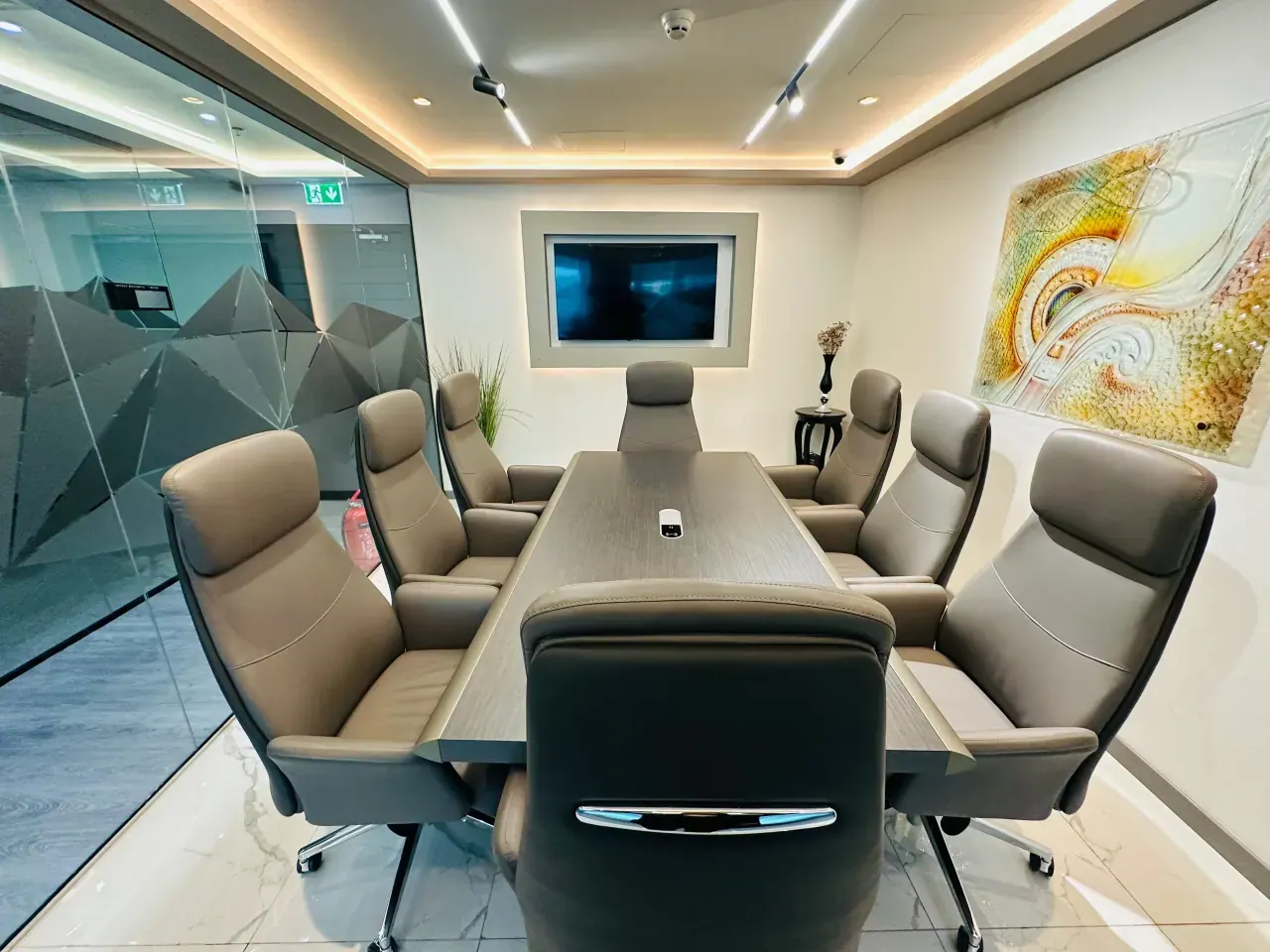 Meeting rooms at Jetset Business Center