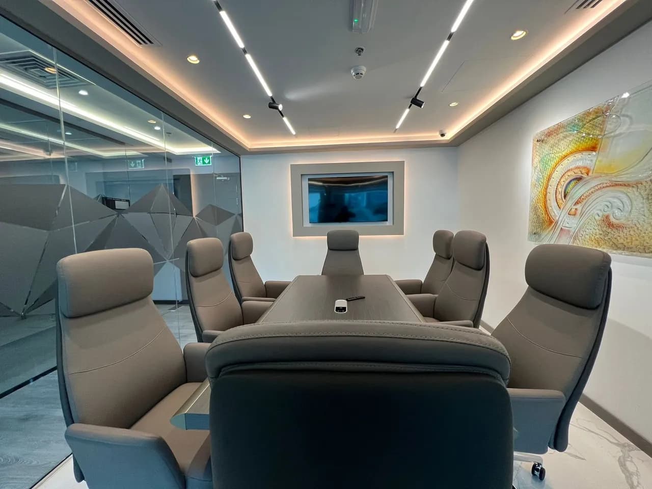 The conference room at Jetset